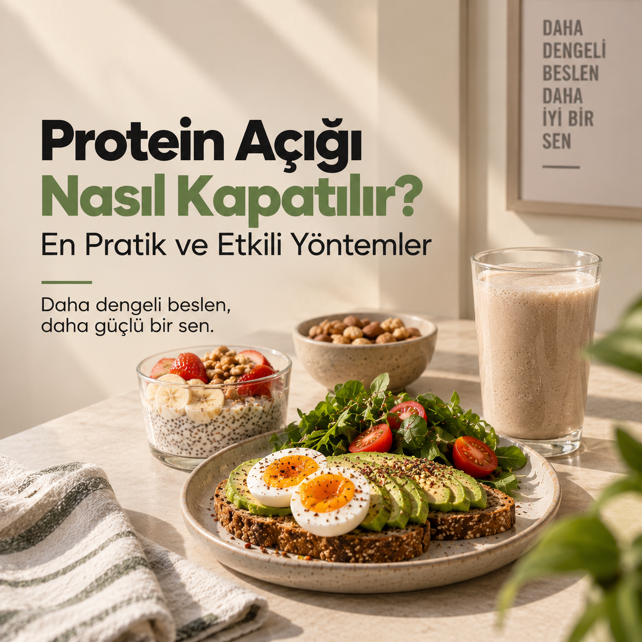Protein Açığı Nasıl Kapatılır? En Pratik Yöntemler | bahs.