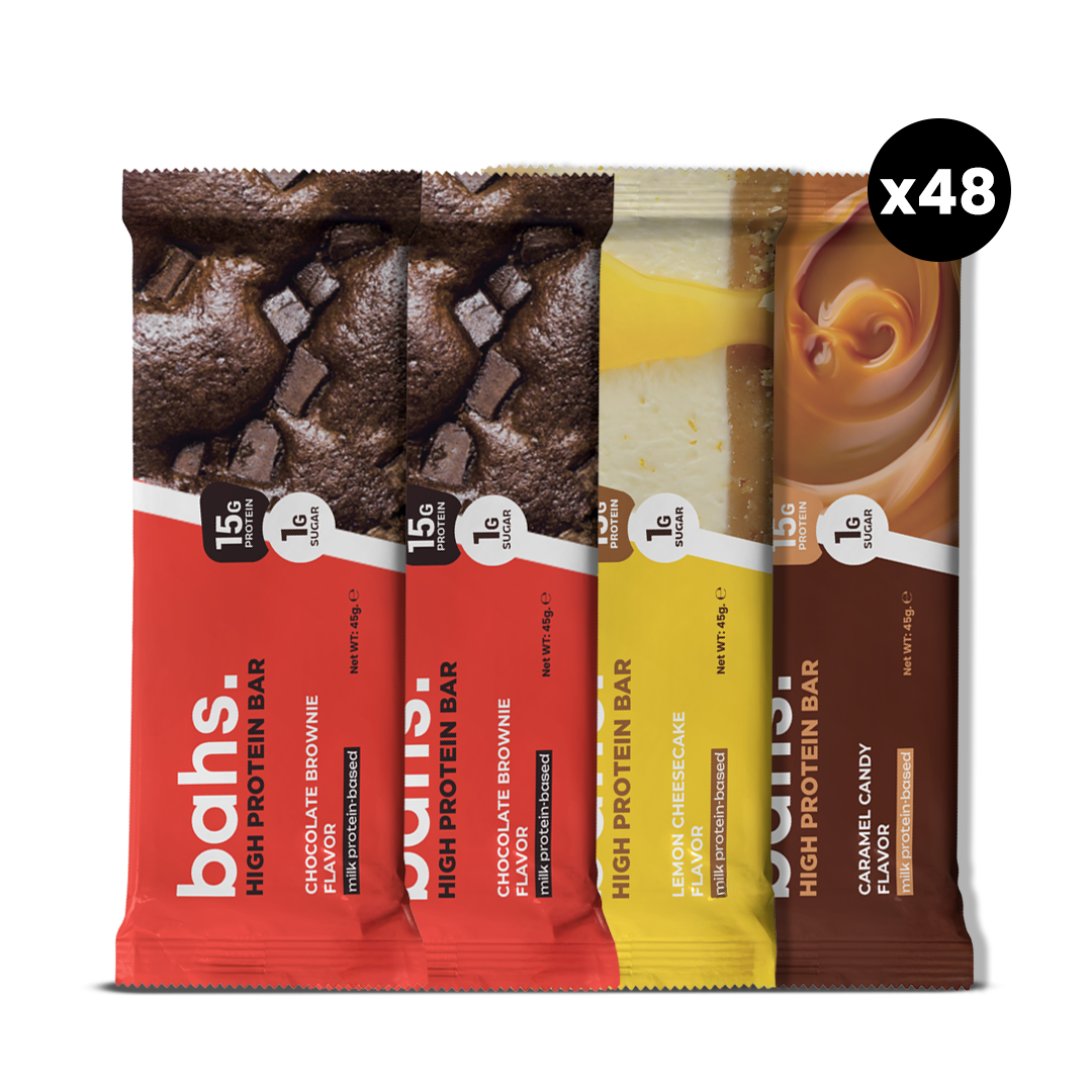 Whey Protein Bar Deneme Paketi (48 protein bar)