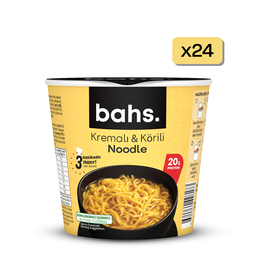 bahs. Noodle | x24 Körili & Kremalı