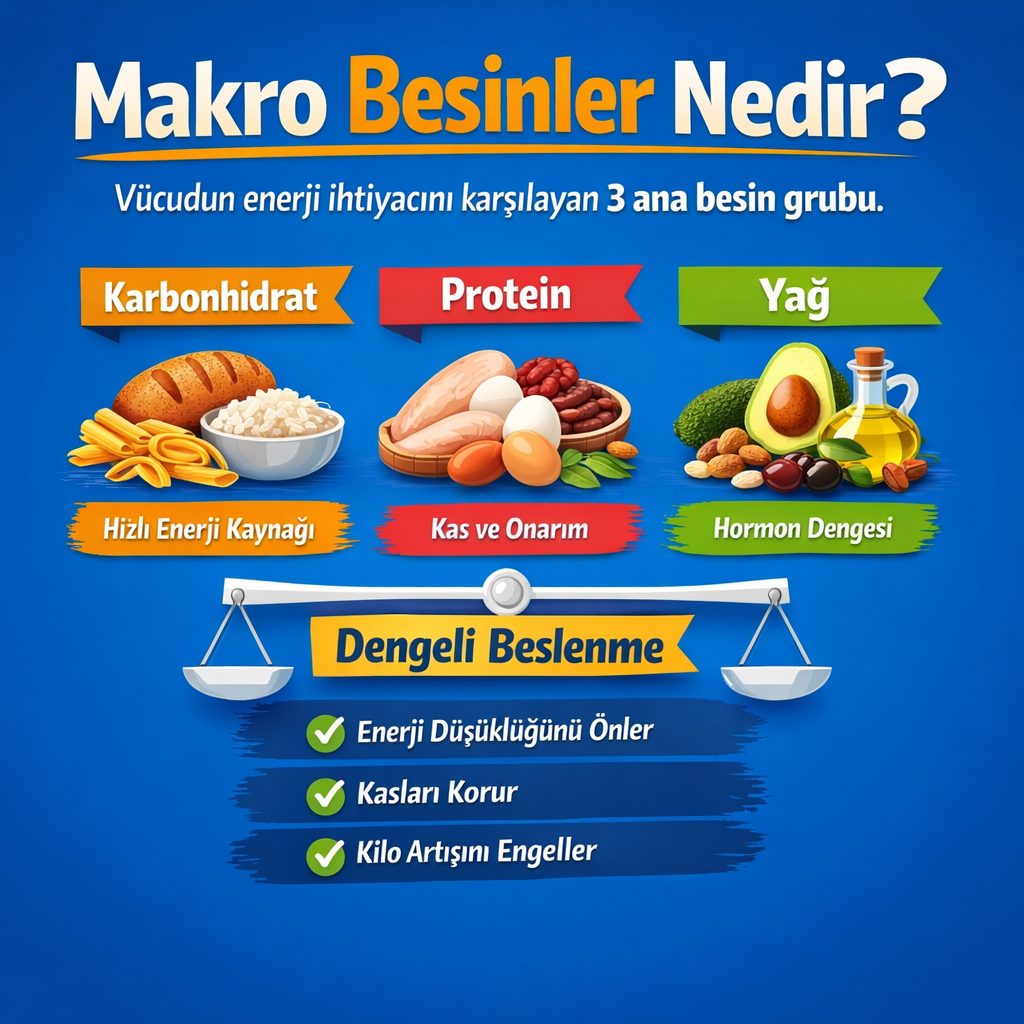 Makro Besin Nedir? Nasıl Hesaplanır? | bahs.