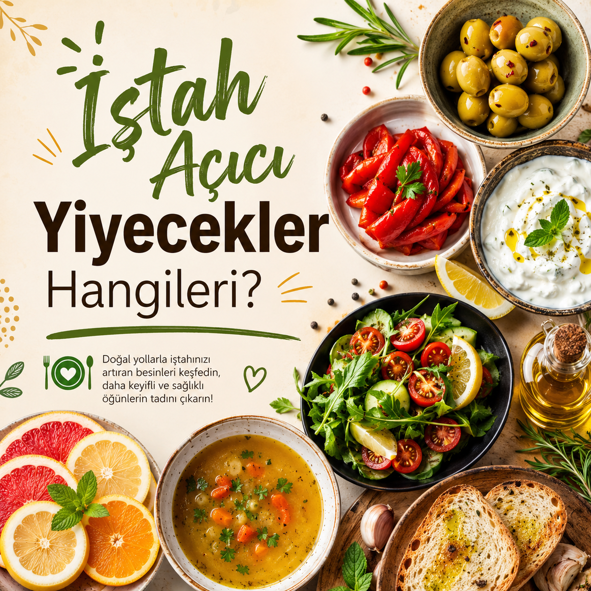 İştah Açıcı Yiyecekler Hangileridir? | bahs.