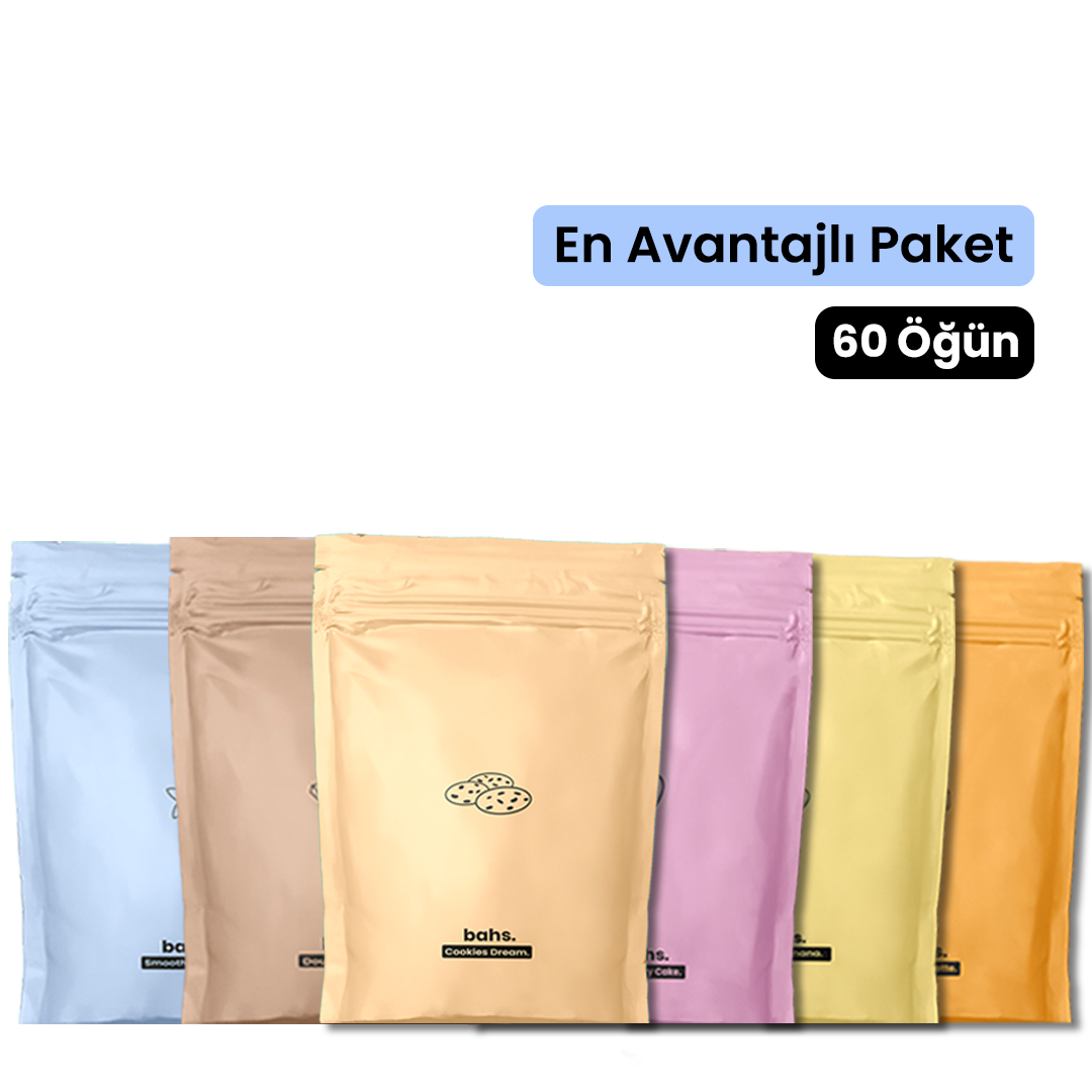 En Avantajlı Paket (60 öğün) - Tüm aromalar