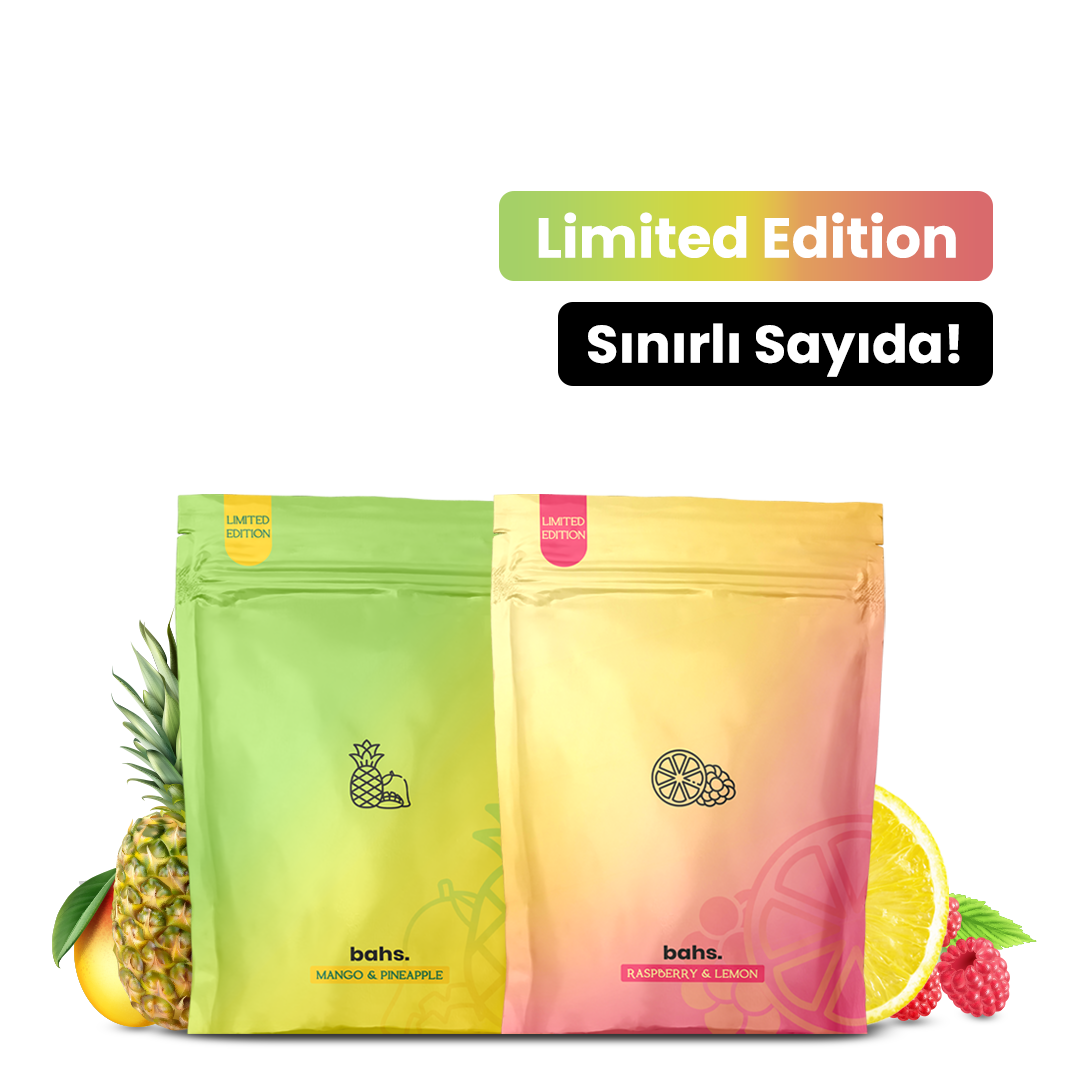 Öğün Tozu (20 öğün) | 1 Mango & Pineapple 1 Raspberry & Lemon