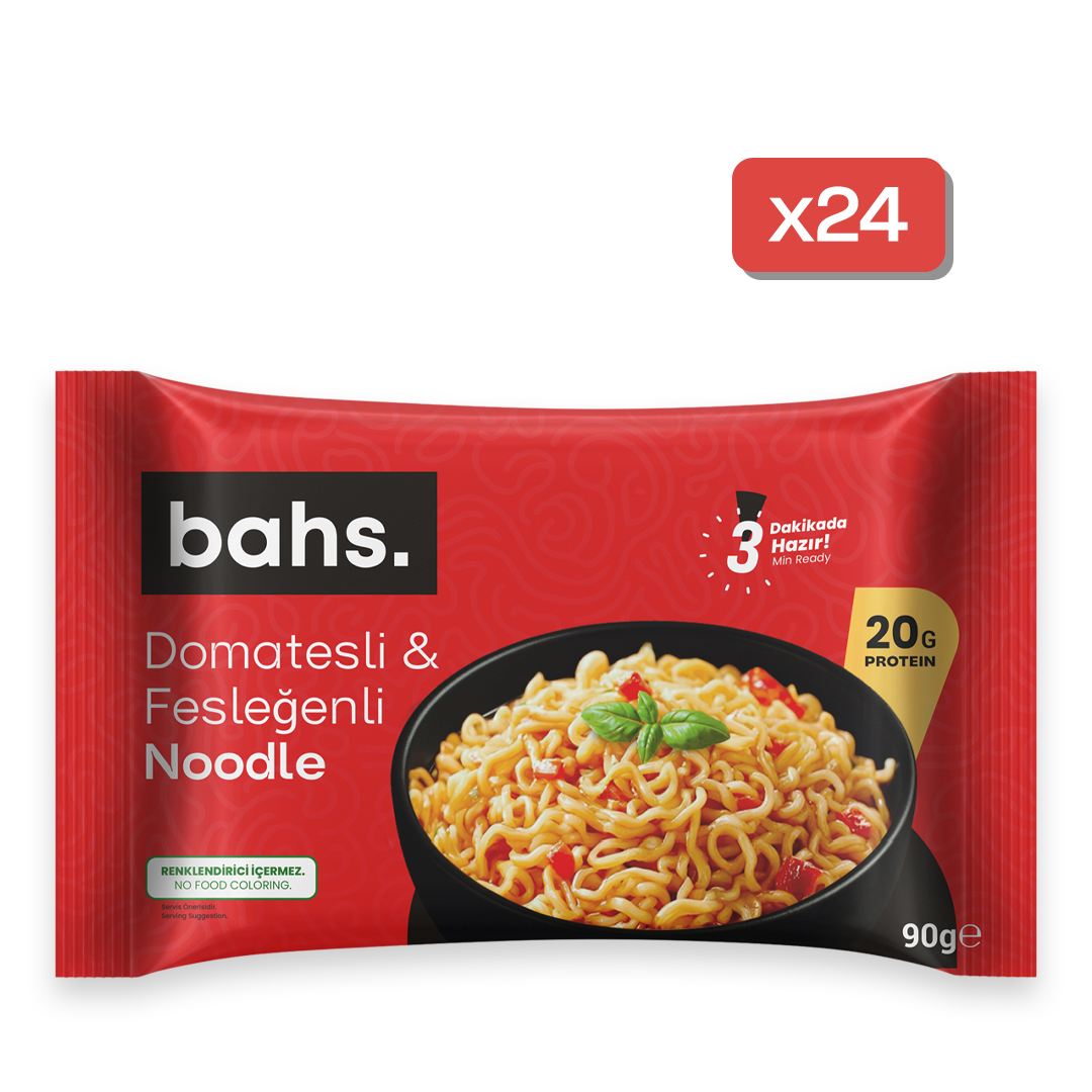 bahs. Noodle | x24 Domates & Fesleğenli