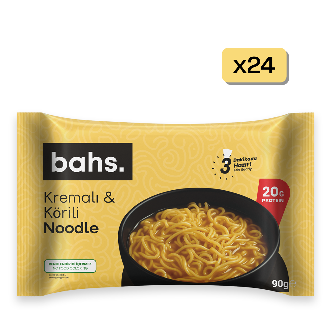 bahs. Noodle | x24 Körili & Kremalı