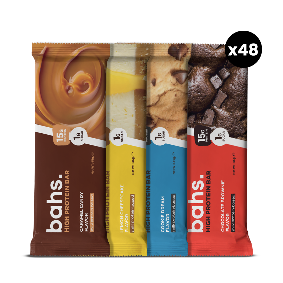 Whey Protein Bar Deneme Paketi (48 protein bar)