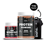 Spor Paketi | x1 Pre Workout (Berry Punch) x1 Protein Tozu (Chocolate Brownie) | 1 Shaker HEDİYE