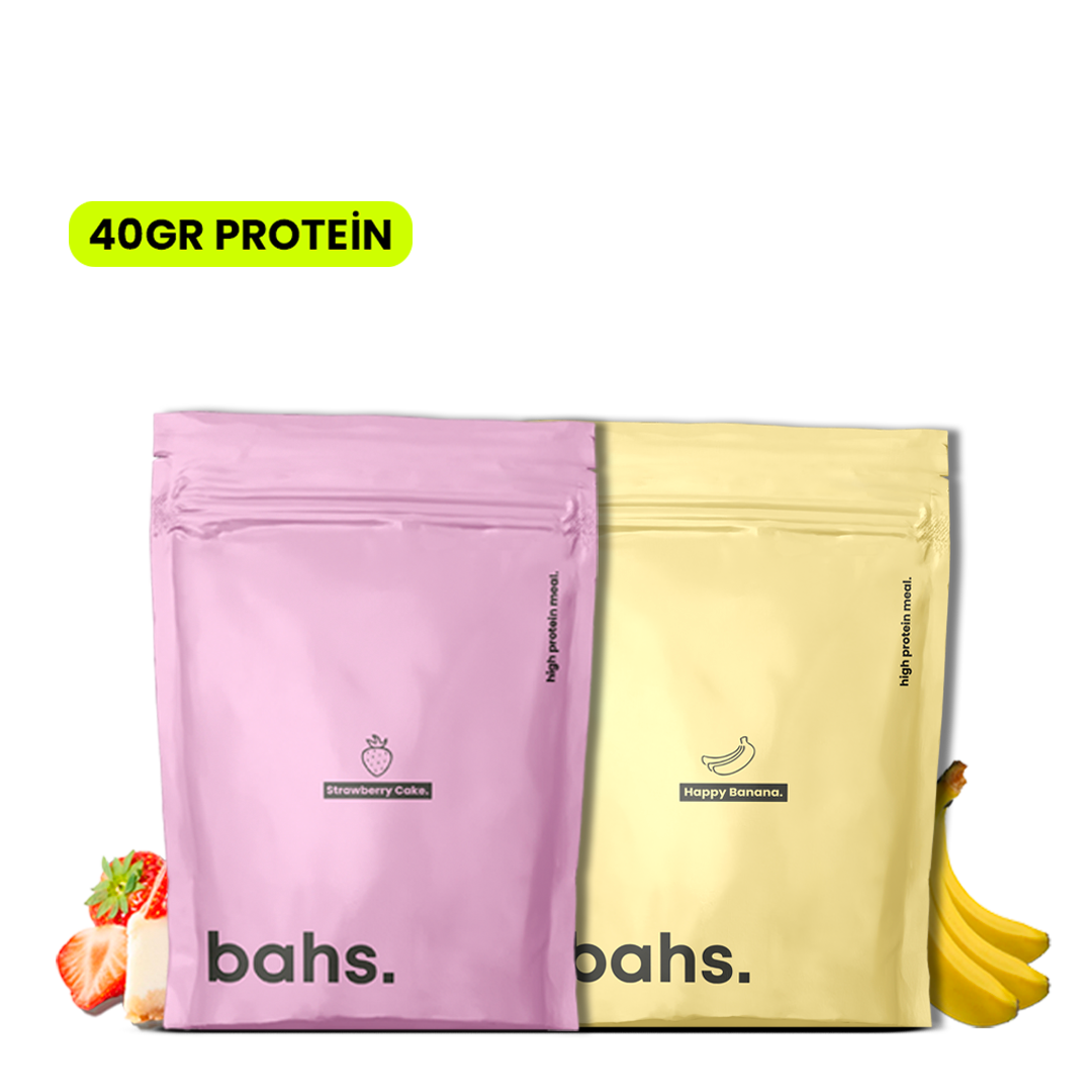 Yüksek Öğün Tozu (24 öğün) | Strawberry, Banana