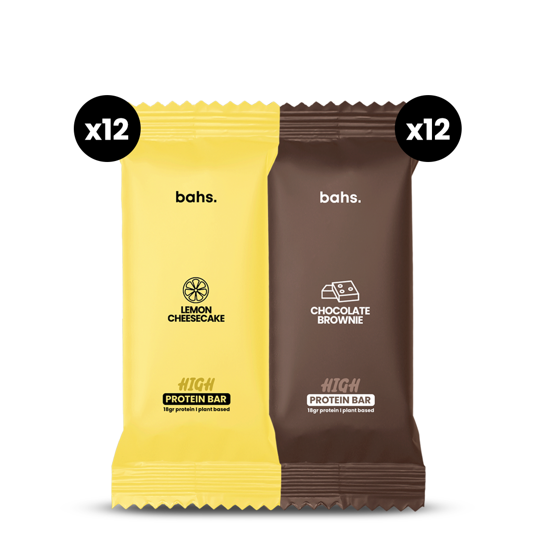 High Protein Bar | x12 Lemon Cheesecake x12 Chocolate Brownie
